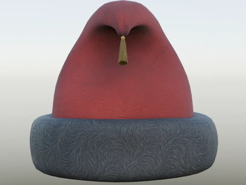 18th century Russian Grenadier Cap 3D Model