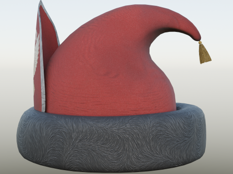 18th century Russian Grenadier Cap 3D Model