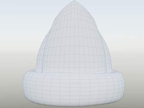 18th century Russian Grenadier Cap 3D Model