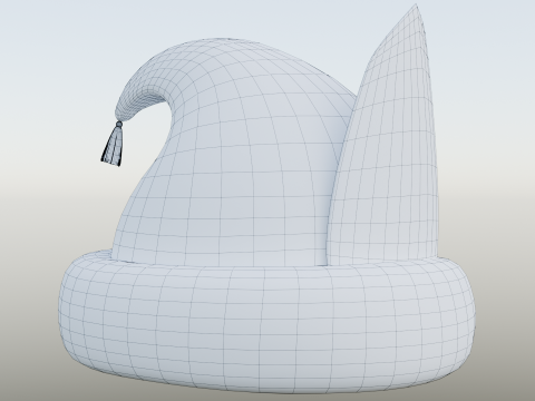 18th century Russian Grenadier Cap 3D Model