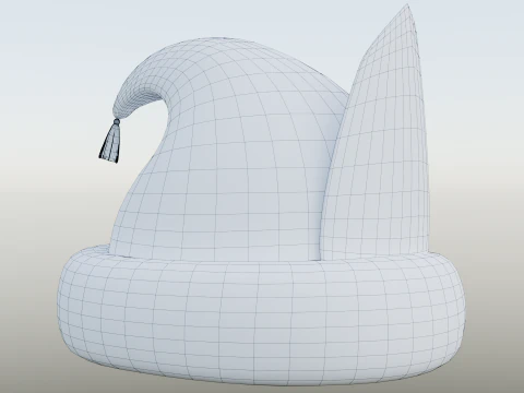 18th century Russian Grenadier Cap 3D Model