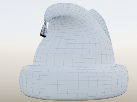 18th century Russian Grenadier Cap 3D Model