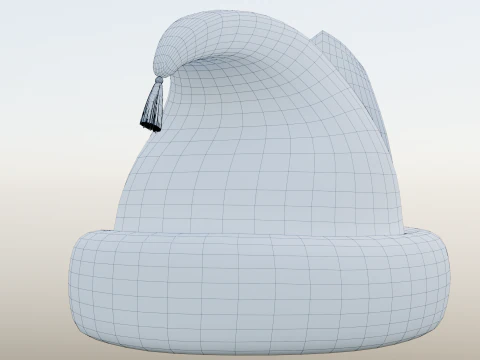 18th century Russian Grenadier Cap 3D Model