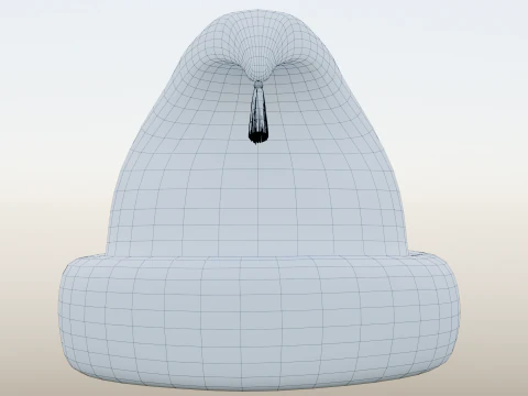 18th century Russian Grenadier Cap 3D Model