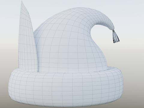 18th century Russian Grenadier Cap 3D Model