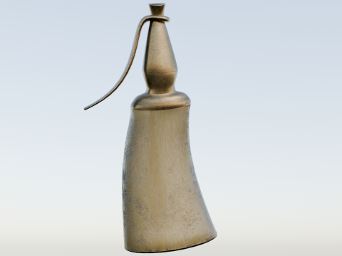 17th-19th centuries Powder Flask 3D 模型