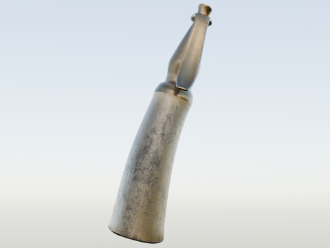 17th-19th centuries Powder Flask Modèle 3D