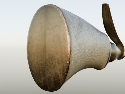 17th-19th centuries Powder Flask Modèle 3D