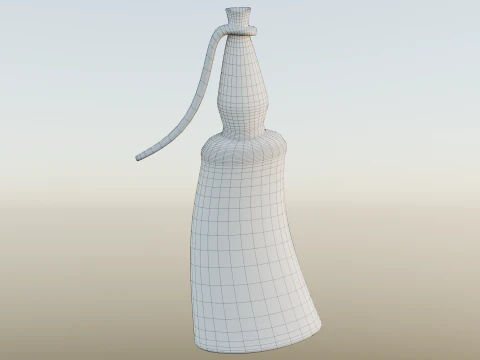 17th-19th centuries Powder Flask 3D Model
