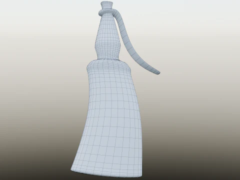 17th-19th centuries Powder Flask 3D Model
