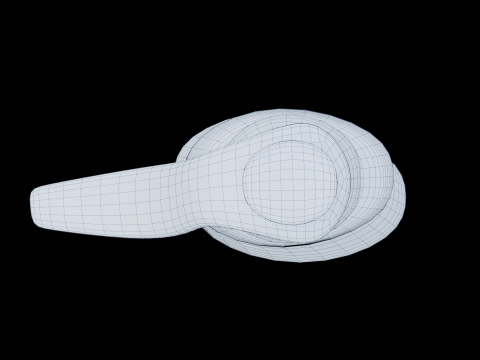 17th-19th centuries Powder Flask Modèle 3D