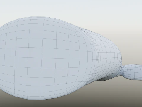 17th-19th centuries Powder Flask 3D Model