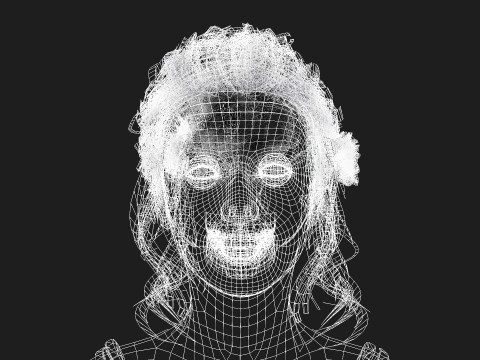 High Quality Female Character Model 3D 模型