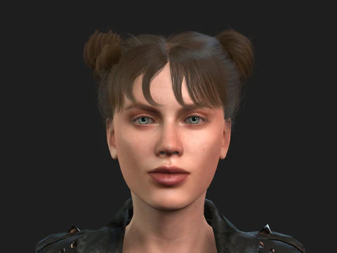 of a Woman 3D Model