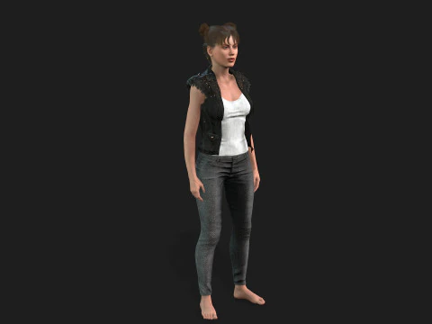 of a Woman 3D Model