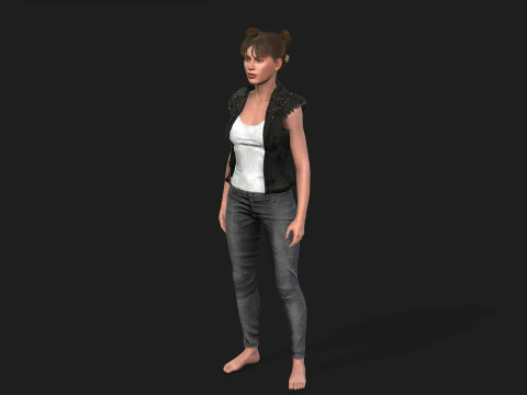 of a Woman 3D Model