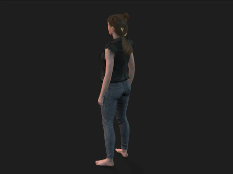 of a Woman 3D Model