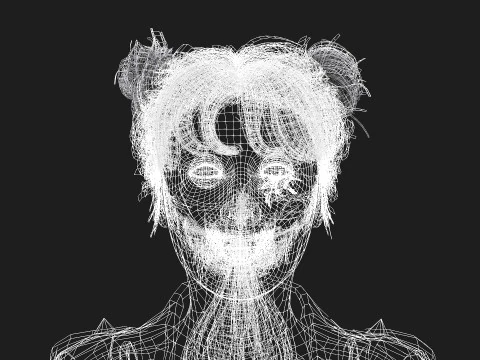 of a Woman 3D Model