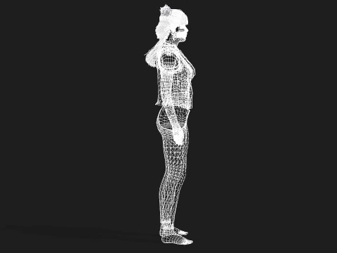 of a Woman 3D Model