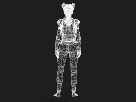 of a Woman 3D Model