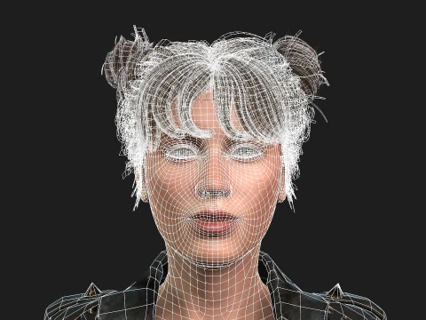 of a Woman 3D Model
