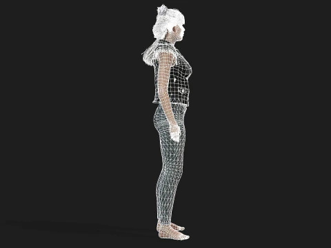 of a Woman 3D Model