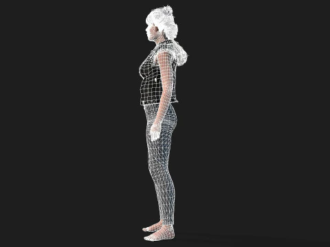 of a Woman 3D Model