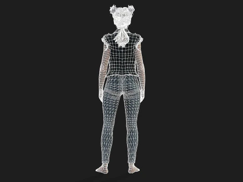 of a Woman 3D Model