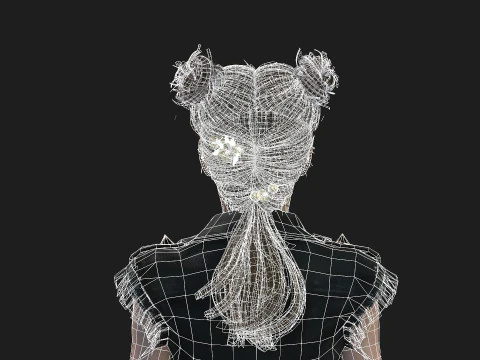 of a Woman 3D Model