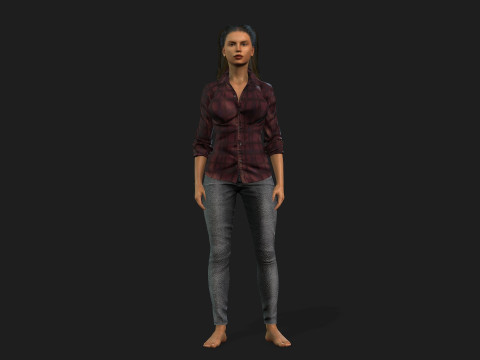 Woman 3D Model