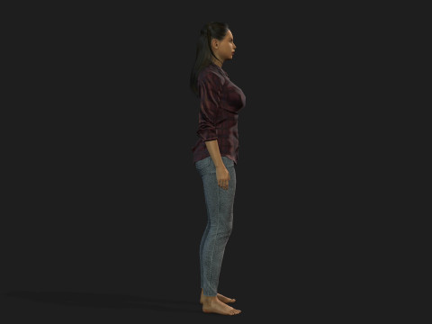 Woman 3D Model