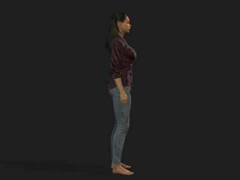 Femme Modèle 3D