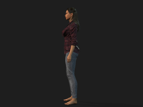 Woman 3D Model