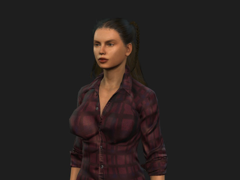 Woman 3D Model
