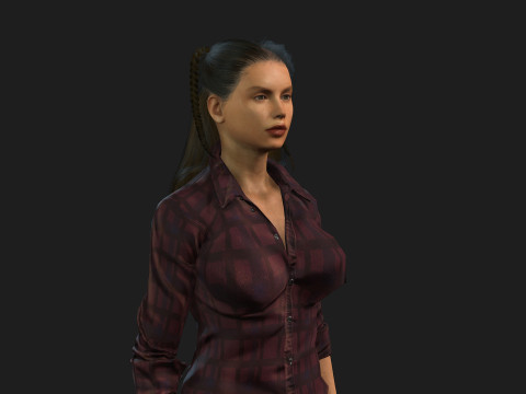 Woman 3D Model