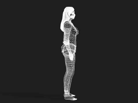 Femme Modèle 3D