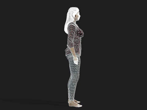 Femme Modèle 3D
