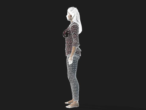Femme Modèle 3D