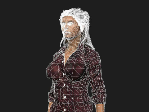 Femme Modèle 3D