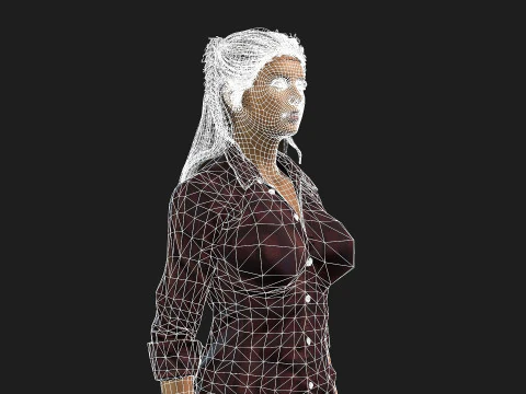 Femme Modèle 3D