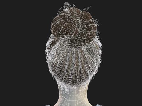 Beautiful 3D Woman game ready and Animation Ready 3D Model