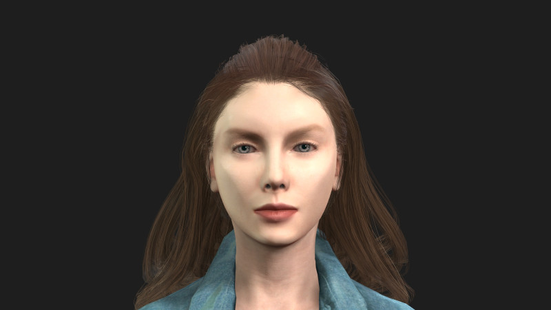 Beautiful Woman Model Perfect for Games and animations 3D-Modell .c4d .max .obj .3ds .fbx .stl .blend