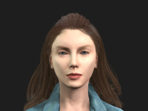 Beautiful Woman Model Perfect for Games and animations 3D 模型