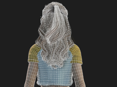 Highly Detailed 3D Female Model Modèle 3D