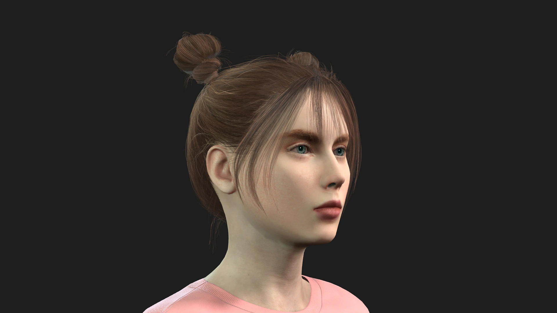 Highly Detailed 3D Female Model 3D Model .c4d .max .obj .3ds .fbx .stl .blend