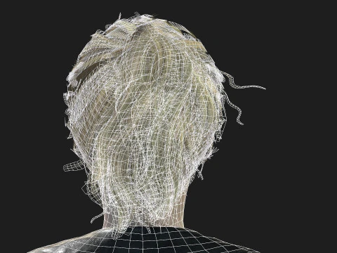 3D Girl Character for Games 3D Model