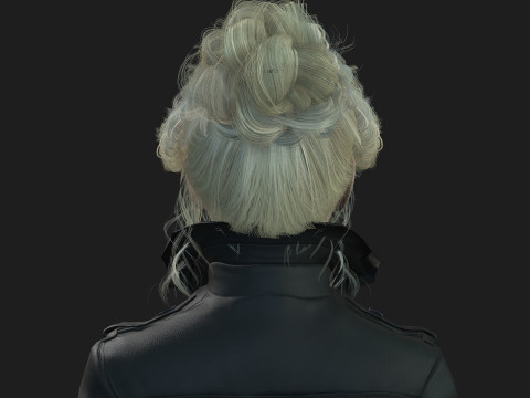 Game and animation ready woman character 3Dモデル