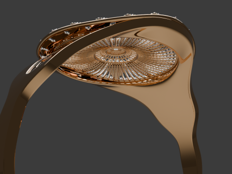 Beautiful 3d Ring Model Modelo 3D