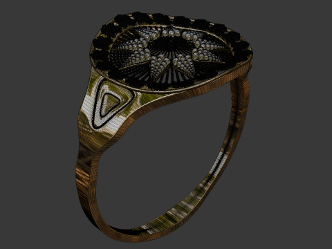Beautiful 3d Ring Model Modelo 3D