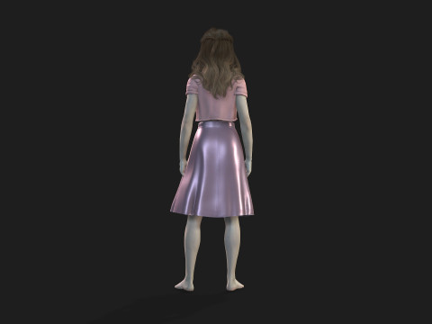 Realistic of a Woman Modello 3D